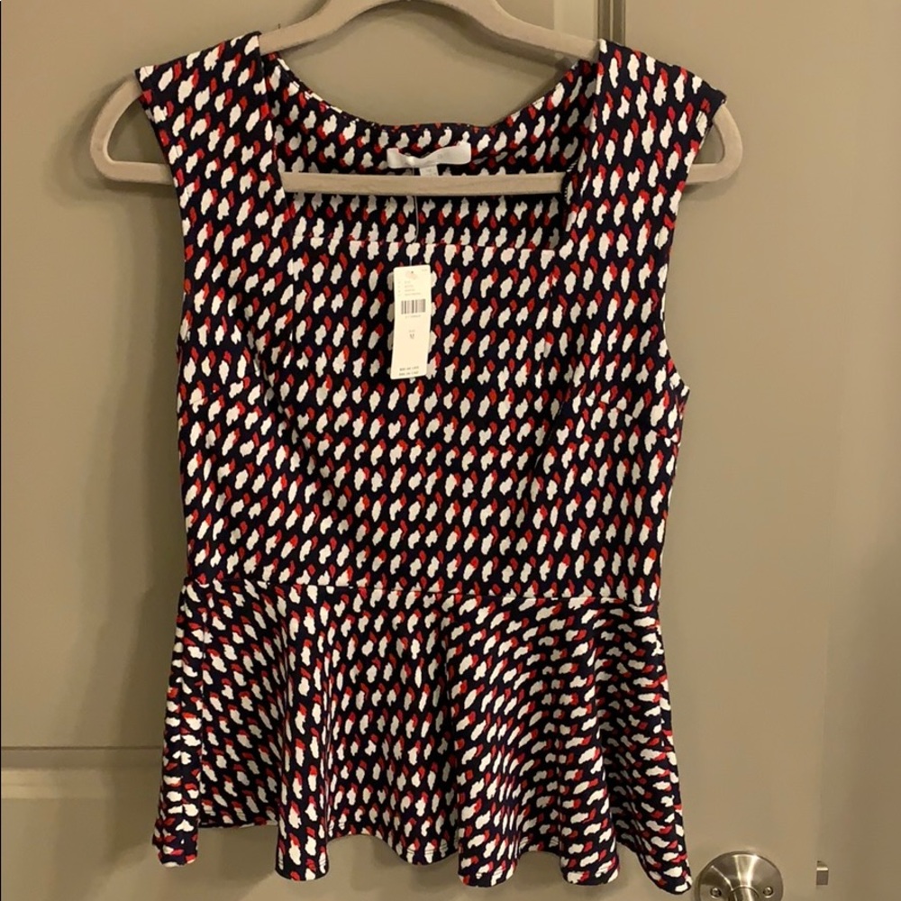 Anthropologie pemplum top